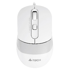 Комплект клавиатура+мышь A4Tech FStyler F1010 проводной, USB, 1600 DPI, белый/серый