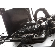 Оперативная память Kingston Fury Beast Black, DDR4, 16GB (1x16GB), 3200 MHz, CL16, с радиатором, черный