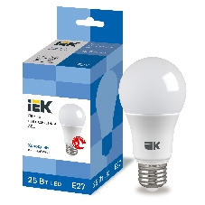 Лампа cветодиодная LED A80 шар 25Вт 230В 6500К E27 IEK LLE-A80-25-230-65-E27