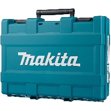 Дрель-шуруповерт Makita DHP458RFE аккумуляторная ударная[DHP458RFE]{18В,2х3Ач Li-ion,БЗП-13мм,0-400\2000об\м,91\58Нм,2.3кг,чем,мет редуктор,бок рукоятка}