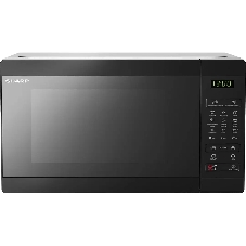 Микроволновая печь Sharp R-6800RK черный, 20 л, 800 Вт, переключатели - сенсор