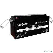 Аккумуляторная батарея ExeGate DT 12150 (12V 150Ah, под болт М8)