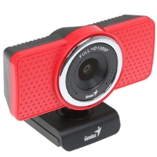 Веб-камера Genius eCam 8000 1920x1080, 30 кадр/с, USB Type-A, микрофон (шумоподавление), универсальное крепление
