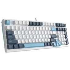 Клавиатура проводная A4Tech Fstyler FS300 механическая черный/серый USB for gamer LED (FS300 PANDA ROCK)