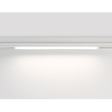 Светильник светодиодный трековый для шинопровода Magnetic Ambrella light GL1665 WH белый IP20 18W 4200K 220V 120° 452*25*42 (Без ПДУ)