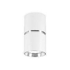Светильник Ambrella light TN213115 WH/CH белый/хром GU10 D55*100