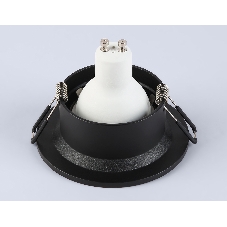 TN11323 BK черный IP44 GU5.3 D90*34