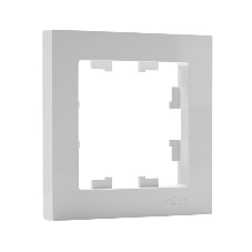 Рамка 1-м AtlasDesign белый SchE ATN000101