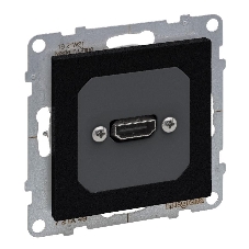 SUNO Розетка HDMI с предварительно подключенным разьемом. Цвет 