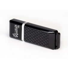 Флешка USB Smartbuy Quartz black (SB8GBQZ-K), 8Gb, USB 2.0, R/W 15/5, черный