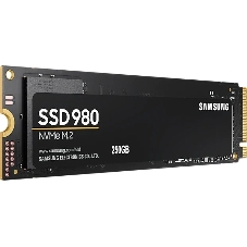 Накопитель SSD Samsung 980, 250Gb, PCIe 3.0 x4, M.2 2280, NVMe, R/W 2900/1300