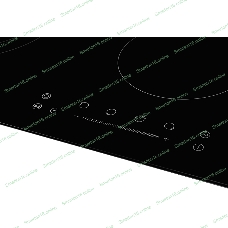 Электрическая варочная поверхность Kuppersberg ECS 623/ширина 60 см, 4 зоны ускоренного нагрева HI-Light, 1 зона с тройным расширением, 1 зона с двойным расширением, сенсорное управление+слайдер, 5 цифровых дисплея, 9 уровней мощности, автоотключение, защита от детей, индикаторы остаточного тепла, таймер, Stop & Go, черный/прямой край