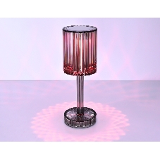 Настольная светодиодная лампа Ambrella light DE8071 GR серый LED RGB 3W (ПДУ RGB)