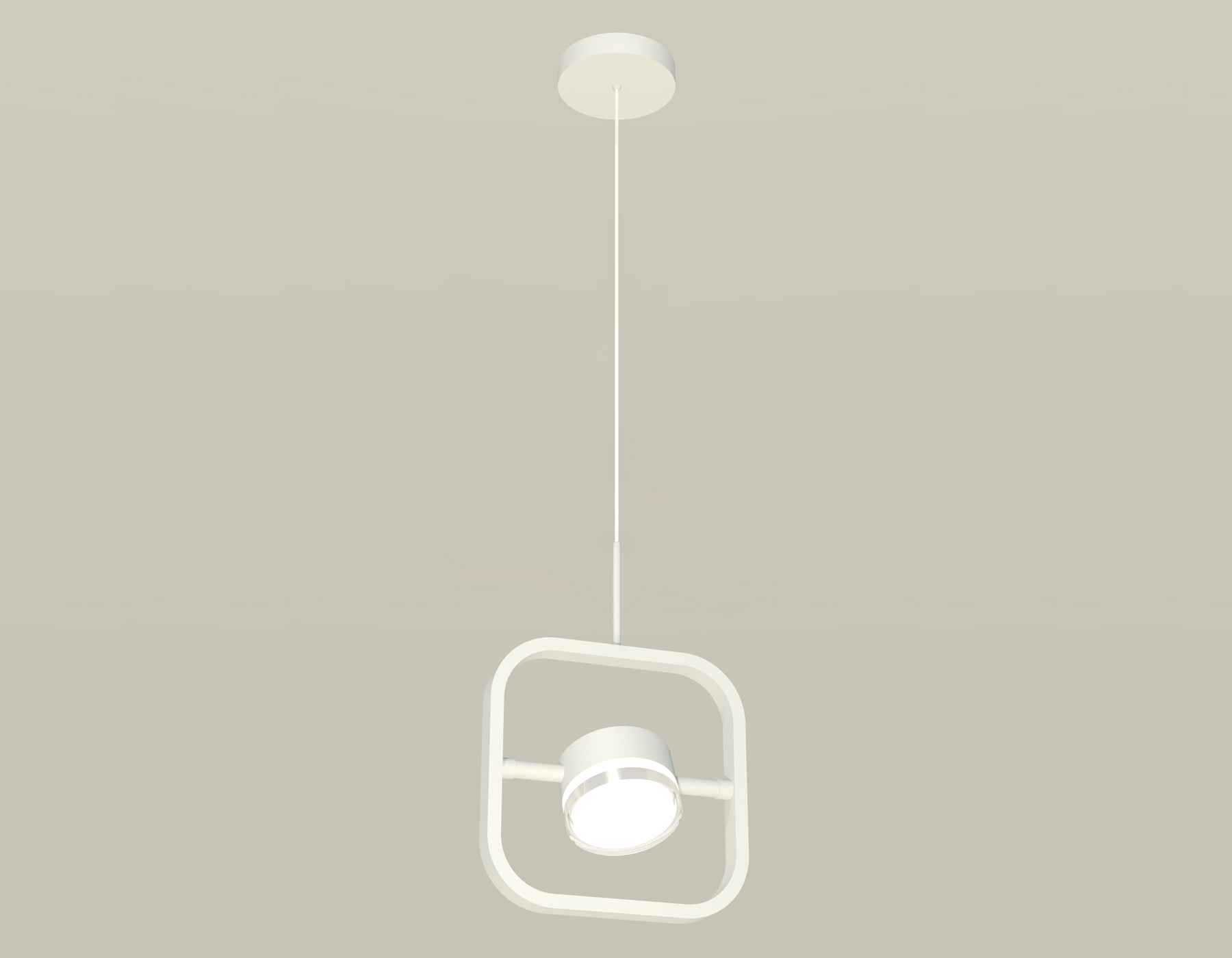 Светильник Ambrella light XB9118157 SWH/FR/CL белый песок/белый матовый/прозрачный GX53 (C9118, N8399)