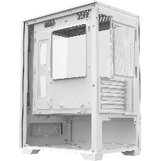 Компьютерный корпус Bloody CC-125 белый без БП mATX 5x120мм 2xUSB2.0 1xUSB3.0 audio bott PSU