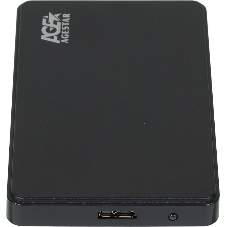 Внешний корпус для HDD AgeStar 3UB2P2 SATA III пластик черный 2.5