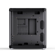 Корпус без блока питания Корпус JONSBO TK-1 Black 2.0 MATX без БП, mini-ITX, micro-ATX, черный