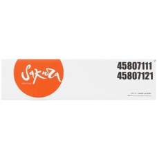 Картридж Sakura 45807111/4580721 для OKI B412/432/512/MB472/492/562, черный, 12 000 к