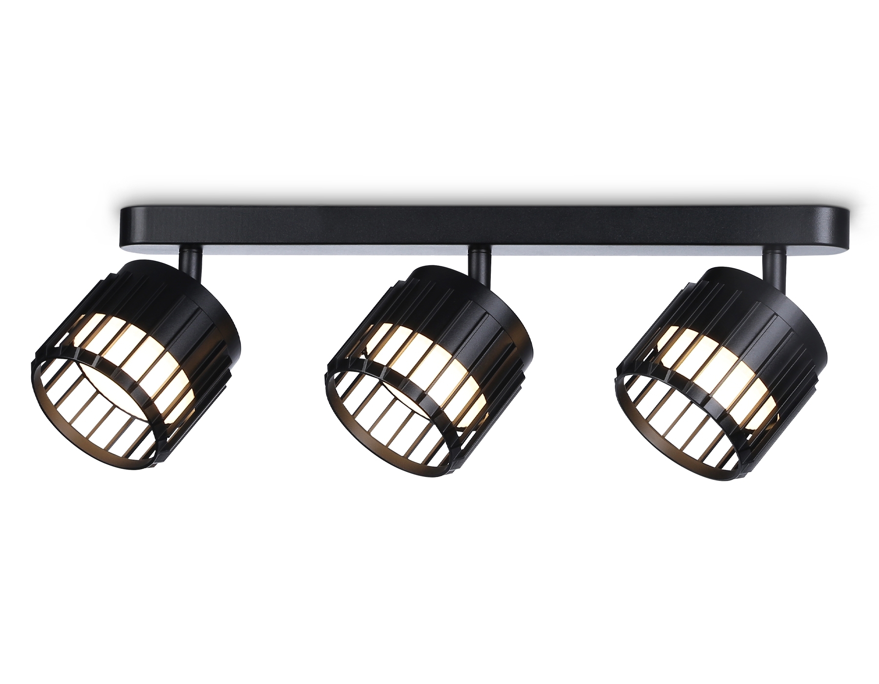 Светильник Ambrella light TN71168/3 BK черный GX53/3 400*100*125