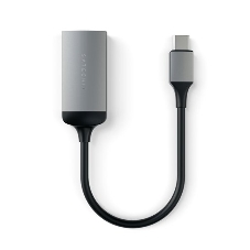 Адаптер Satechi Type-C to HDMI 4K 60HZ. Поддержка 4K/60Hz. Материал корпуса алюминий. Цвет серый космос.