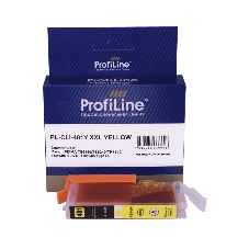 Картридж струйный ProfiLine PL-CLI-481Y XXL для принтеров Canon PIXMA TS6140/TS6240/TR7540/TS8140/TS8240/TR8540/TS9140 с чернилами Yellow