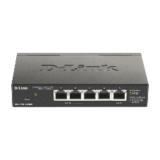Коммутатор D-Link DGS-1100-05PDV2/A1A, 4×1 Гбит/с + 1×1 Гбит/с PD, настраиваемый