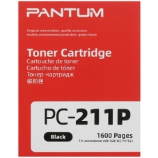 Картридж лазерный Pantum PC-211P, (аналог PC-211EV), черный (1600 стр.) для Pantum Series P2200/2500/M6500/6550/6600