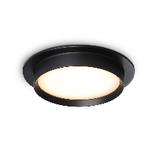 Светильник Ambrella light TN5227 BK черный GX53 D110*35