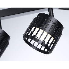 Светильник Ambrella light TN71168/3 BK черный GX53/3 400*100*125