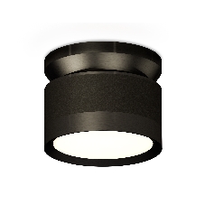 Светильник Ambrella Light XS8102050 SBK/PBK черный песок/черный полированный GX53 (N8902, C8102, N8113)