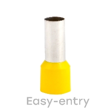 Наконечник штыревой втулочный изолированный НШвИ 25,0-16 (50 шт.) EKF PROxima