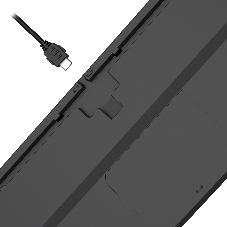 Клавиатура беспроводная механическая A4Tech Bloody WS98 USB черный/серый (WS98)