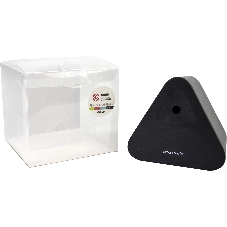 Точилка для карандашей механическая Kw-Trio 031GA-BLK 1 отверстие пластик черный