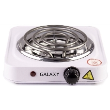 Плита настольная электрическая Galaxy Line GL 3003, белый, электрическая, 1000 Вт