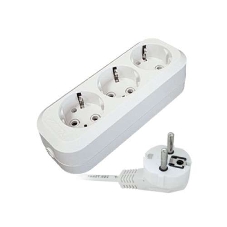 Удлинитель 3х10 м с заземл. 16А IP20 E-303 АБС-пл. ПВС 3х1 UNIVersal 9631980