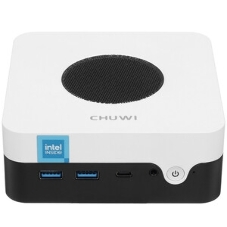 Мини ПК Chuwi LarkBox X Nettop серый/белый i3-1220P(1.5Ghz)/8Gb/256Gb SSD/W11Home/bracket
