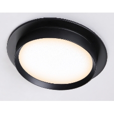 Светильник Ambrella light TN5227 BK черный GX53 D110*35