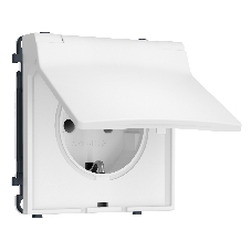 Комплект механизма электрической розетки SIGMA Белый матовый 50Hz 2P+E с/з с/ш и крышкой IP44 16A-250V QUANT PRO (SP1280, PR141) Комплект механизма электрической розетки SIGMA Белый матовый 50Hz 2P+E с/з с/ш и крышкой IP44 16A-250V QUANT PRO (SP1280, PR141)