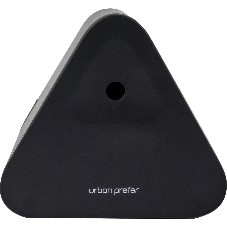 Точилка для карандашей механическая Kw-Trio 031GA-BLK 1 отверстие пластик черный