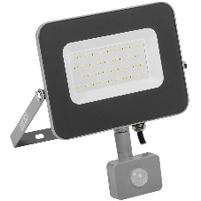 Прожектор IEK LPDO702-30-K03 СДО 07-30Д светодиодный серый с ДД IP44 IEK