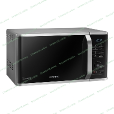 Микроволновая печь Samsung MG-23K3575AS черный /серебристый, 23 л, 800 Вт, переключатели - кнопки/поворотный механизм