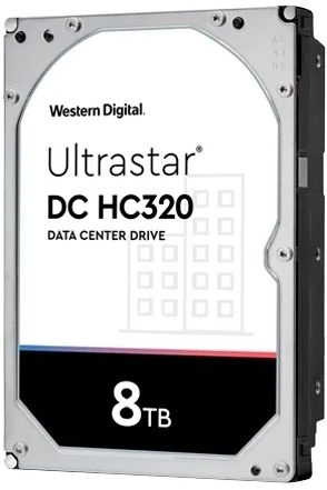 Жесткий диск Western Digital SAS 8TB 7200RPM 12GB/S 256MB DC HC320 0B36400 HGST