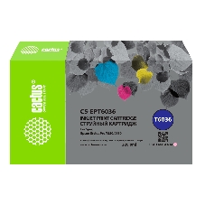 Картридж струйный Cactus CS-EPT6036 (T6036) светло-пурпурный пигментный (220 мл) для Epson Stylus PRO 7880/9880 Картридж струйный Cactus CS-EPT6036 (T6036) светло-пурпурный пигментный (220 мл) для Epson Stylus PRO 7880/9880
