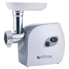 Мясорубка электрическая Centek CT-1606 серебристый, 3000 Вт, 3.0 кг/мин, реверс, металлический лоток, насадки - 5