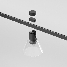 Трековый светильник 85118/01 3W 3000K  (чёрный) Esthetic Magnetic