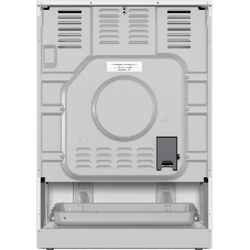 Плита электрическая Gorenje GEC6C40WD белый, конфорок 4 электрических, духовка 71 л, 60 см x 85 см x 60 см