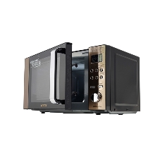 Микроволновая печь Centek CT-1584 черный/золотистый, 20 л, 700 Вт, переключатели - кнопки, поворотный механизм