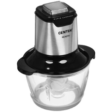 Чоппер Centek CT-1392 Сталь 600Вт 6 лезвий, стеклянная чаша 1,2л, разборные ножи
