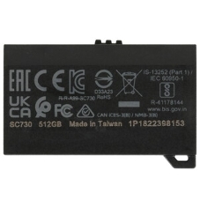 Внешний SSD ADATA SC730, 512 Gb, USB 3.2 Gen 2 Type-A/Type-C, R/W 600/600, черный