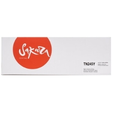 Картридж лазерный Sakura TN245C для Brother HL-3140/3150/3170, DCP-9020, MFC-9140/9330/9340, желтый, 2 200к.